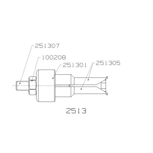 EXTRACTOR DE PINZAS DE INTERIORES FORZA 20-26